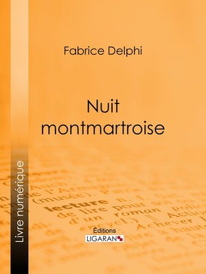 cover image of Nuit montmartroise